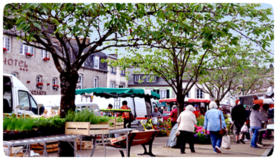 Le marché de Huelgpat