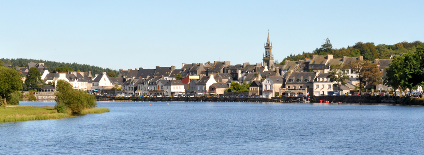 Le lac de huelgoat, spot touristique du Finistère 